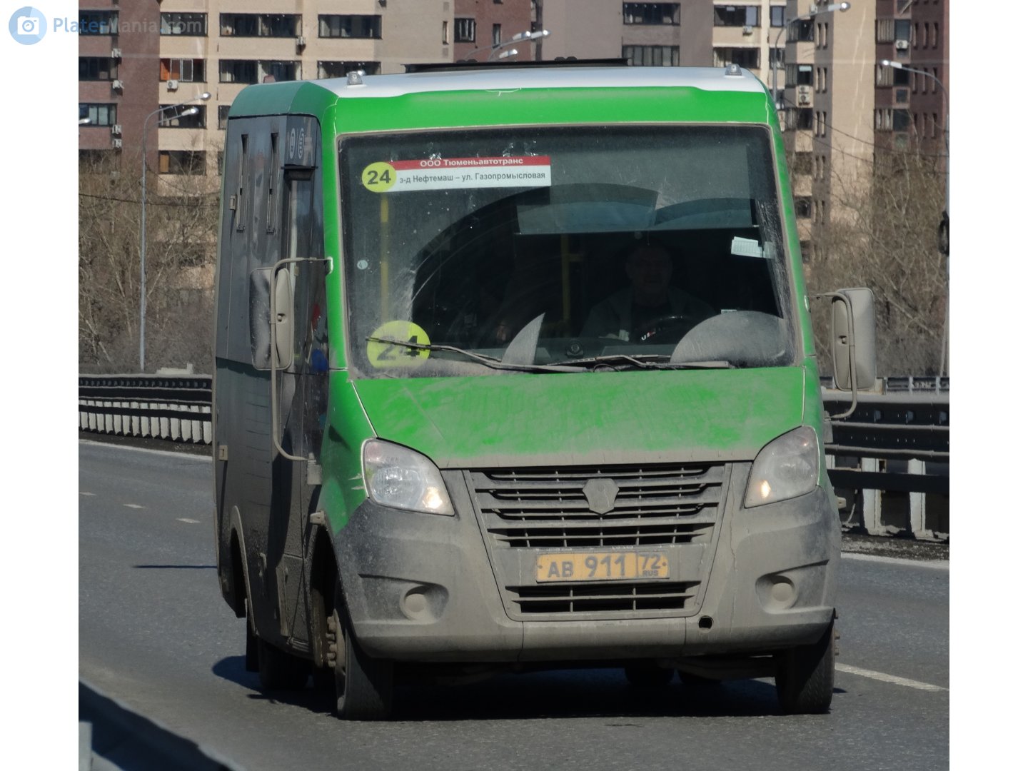 ав 911 72, GAZ ГАЗель Next Citiline Bus (A60, A63, A64), 2013–