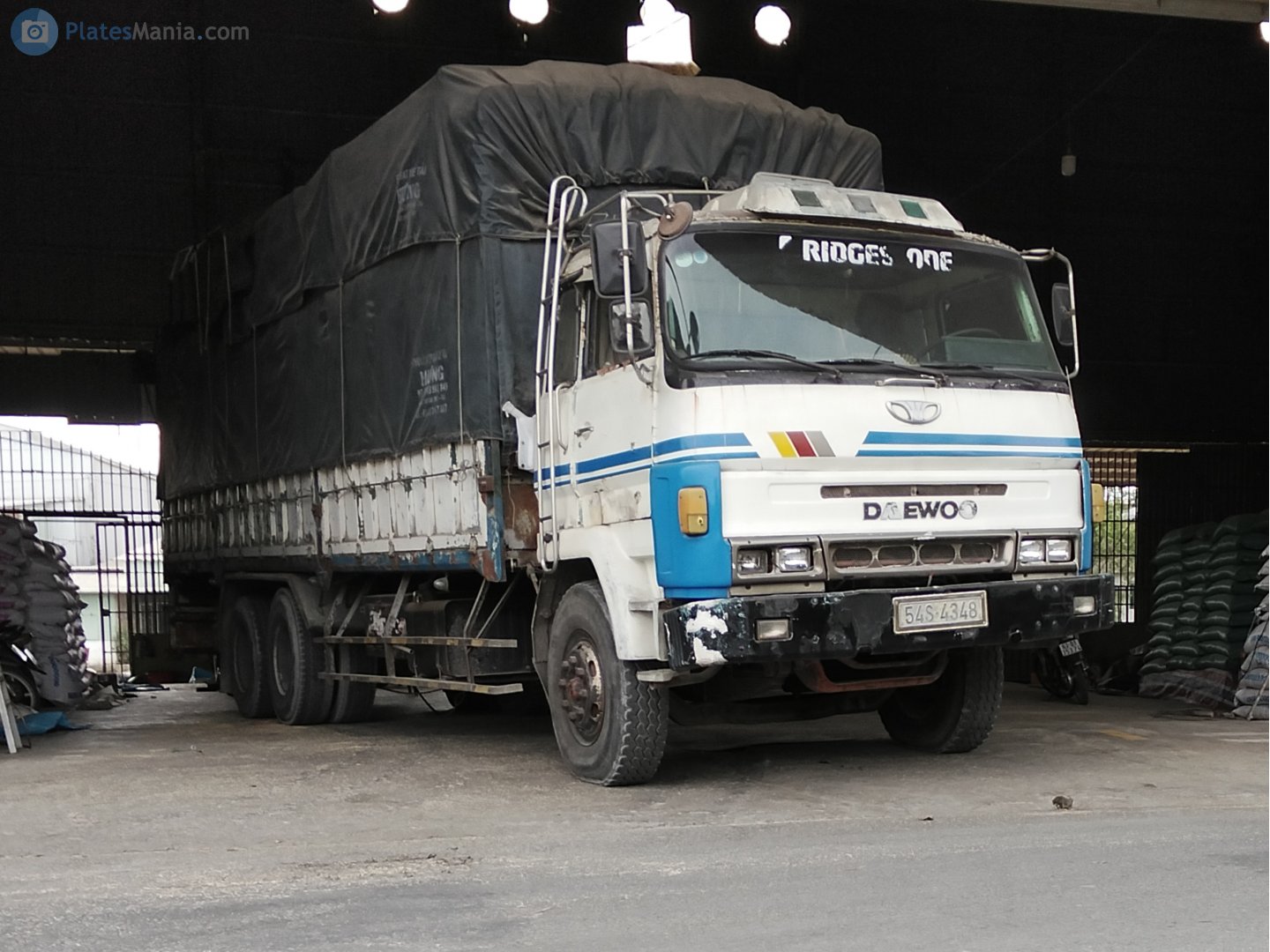 54S-4348, Daewoo Truck 1st gen (V365T), 4th facelift, 1992–1996