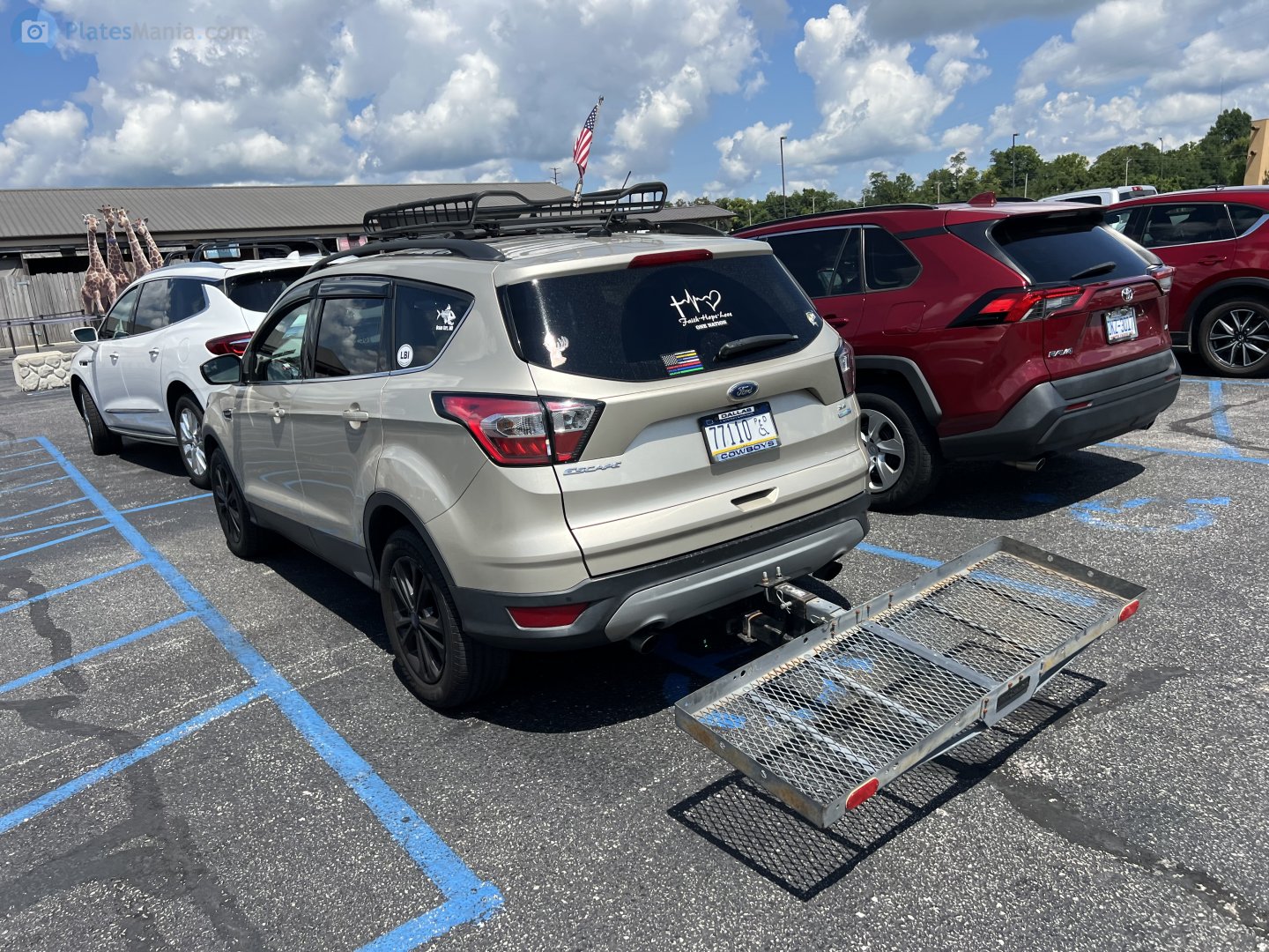 77110, Ford Escape 3rd gen (C520), facelift, 2016–2019