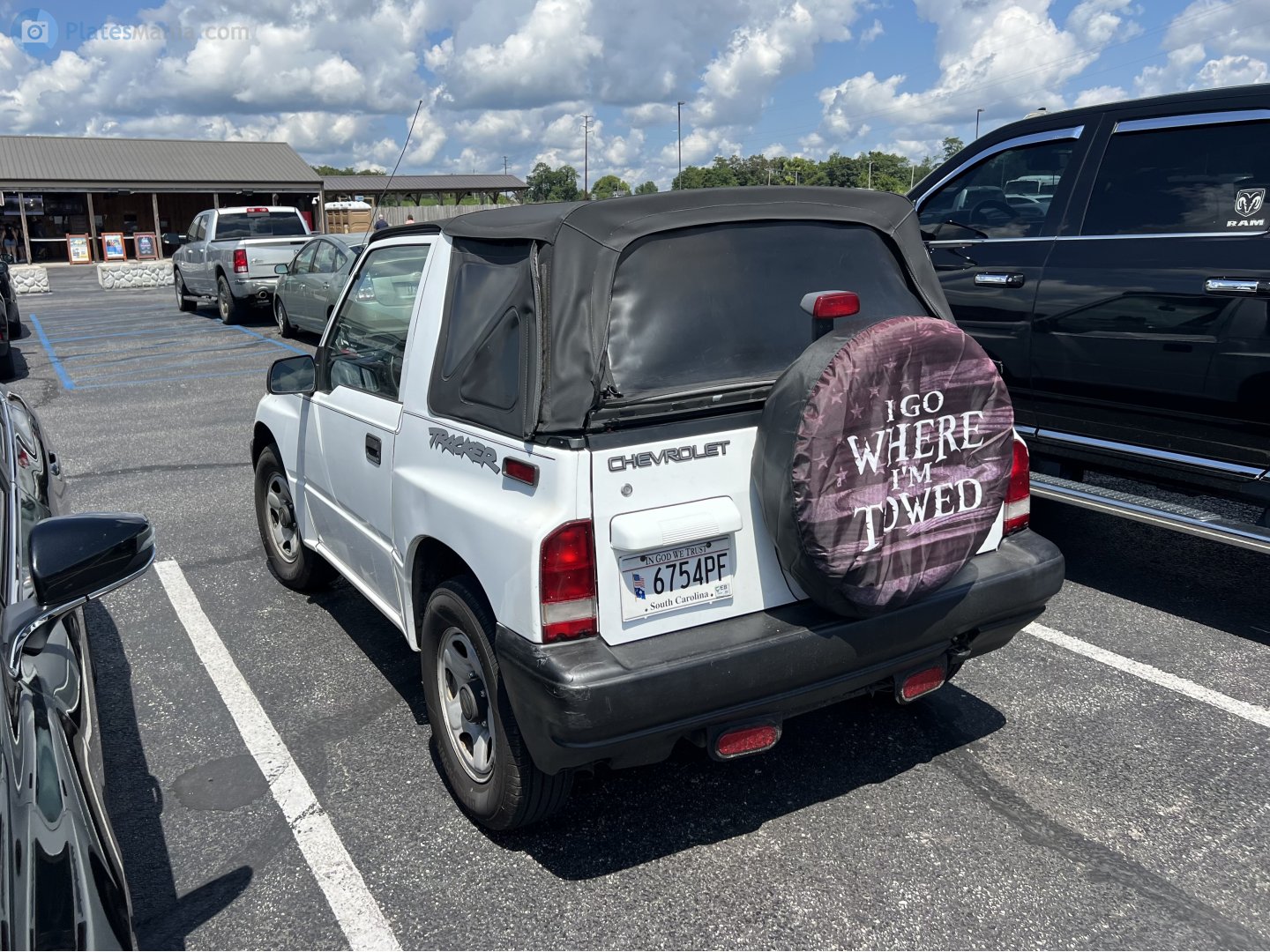 6754PF, Chevrolet Tracker 1st gen Convertible (ET/TA), 1989–1998
