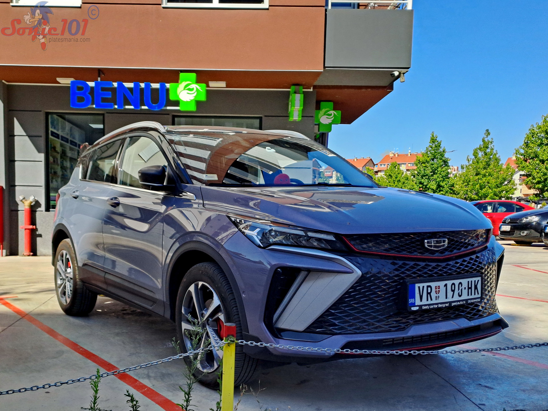 VR 190-HK, Geely Coolray 1st gen (SX11), facelift, 2023–