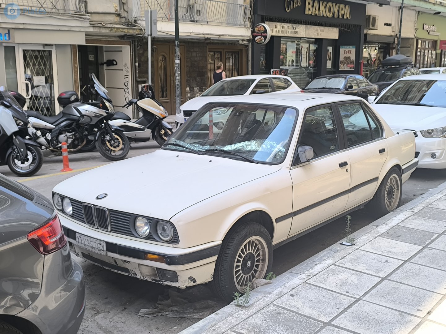 YYK-5764, BMW 3 Series 2nd gen Sedan (E30), 1983–1991