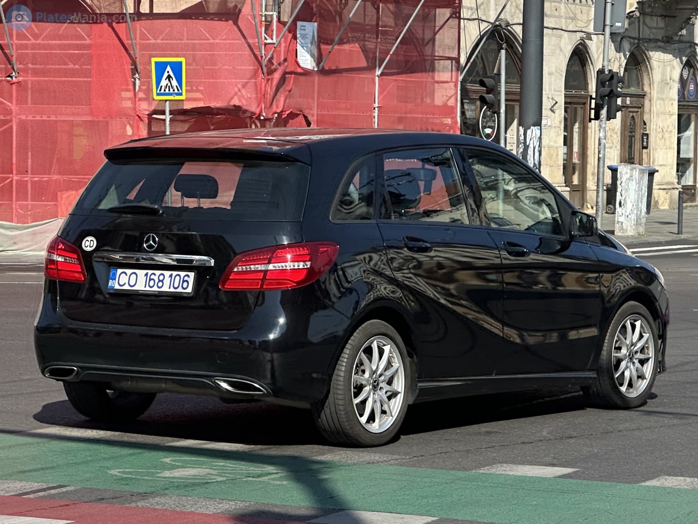 CO 168106, Mercedes-Benz B-Klasse 2nd gen (W242/W246), facelift, 2014–2018