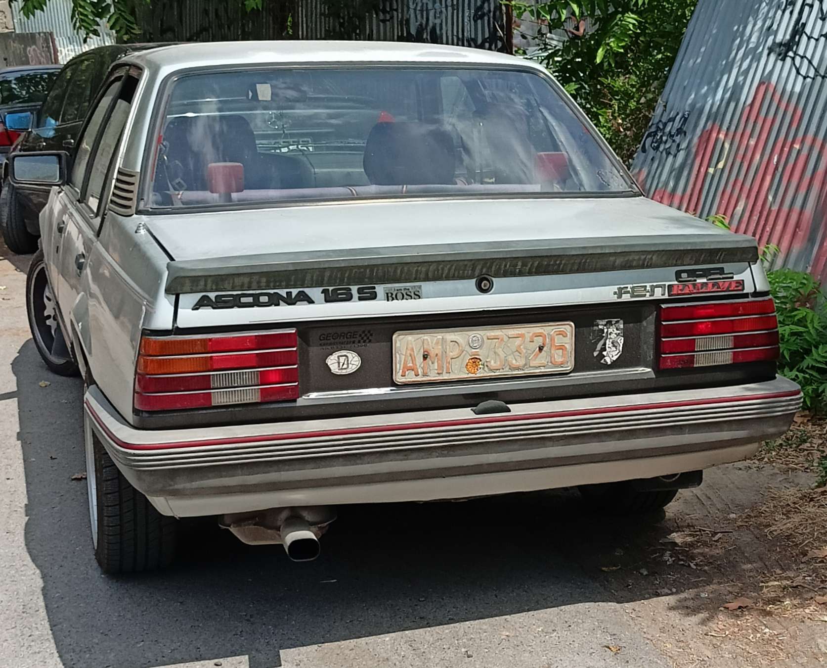 AMP-3326, Opel Ascona 3rd gen 4-door Sedan (C), 1981–1988
