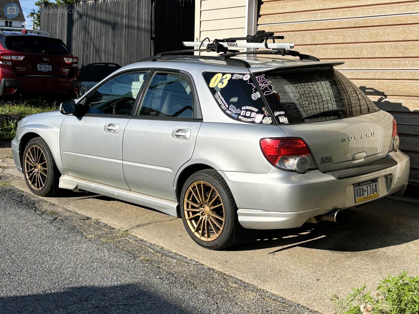 KRA-1764, Subaru Impreza 2nd gen Wagon (GG), 2nd facelift, 2005–2007