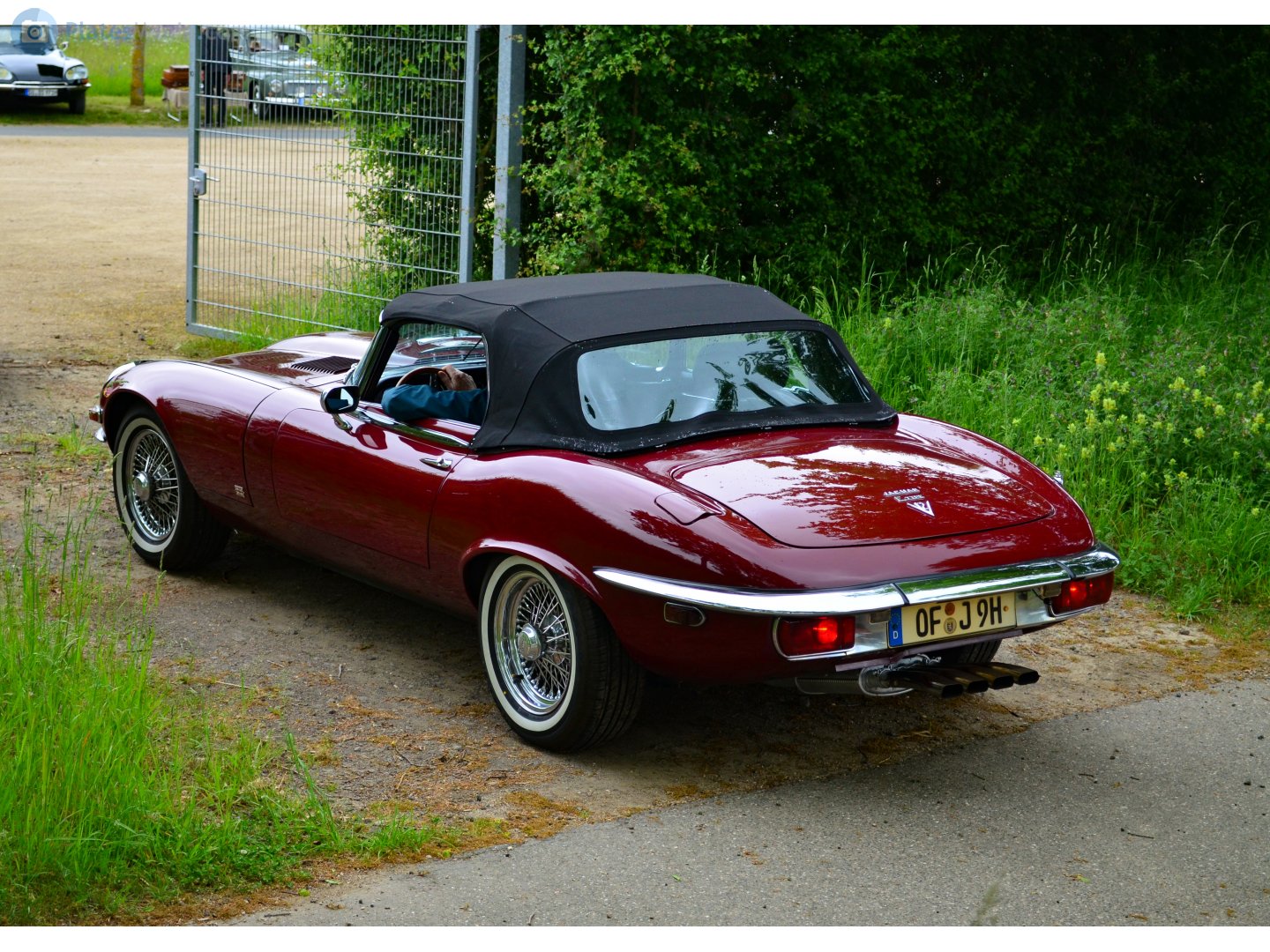 OF J 9 H, Jaguar E-Type Convertible (Series 2/3), 1968–1975