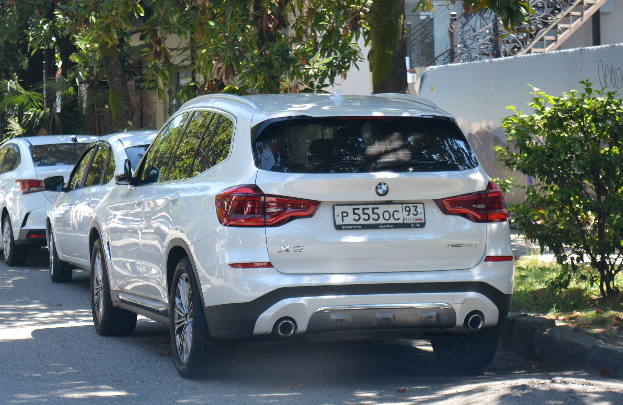 р 555 ос 93, BMW X3 3rd gen (G01), 2017–2021