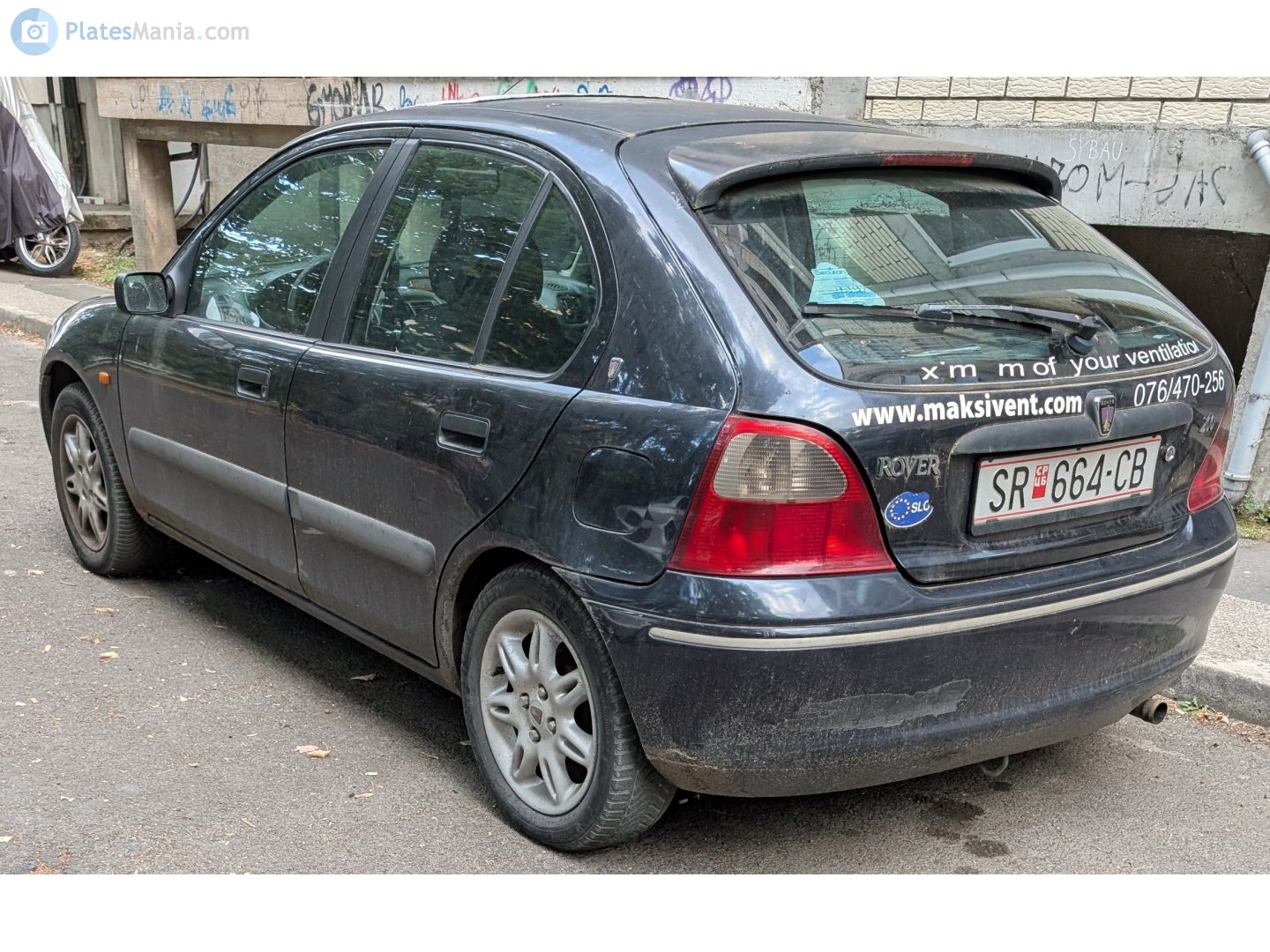 SR 664-CB, Rover 200-Series 3rd gen 5-door Hatch (RF), 1995–1999