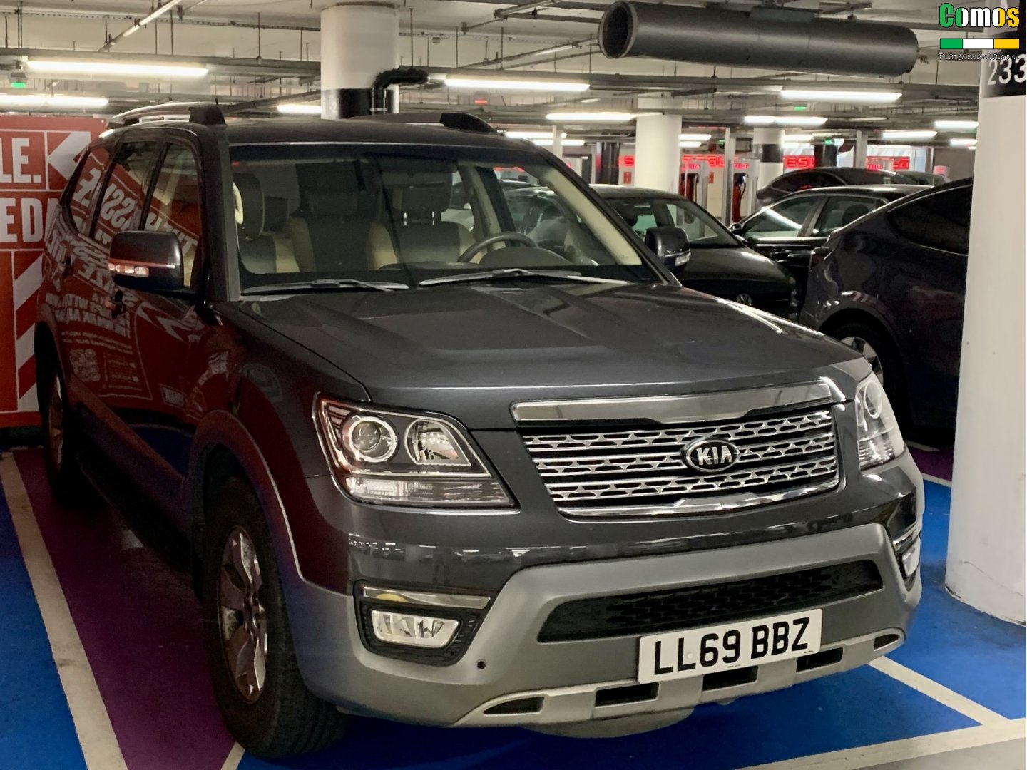 LL69BBZ, Kia Mohave 1st gen (HM), facelift, 2016–2019