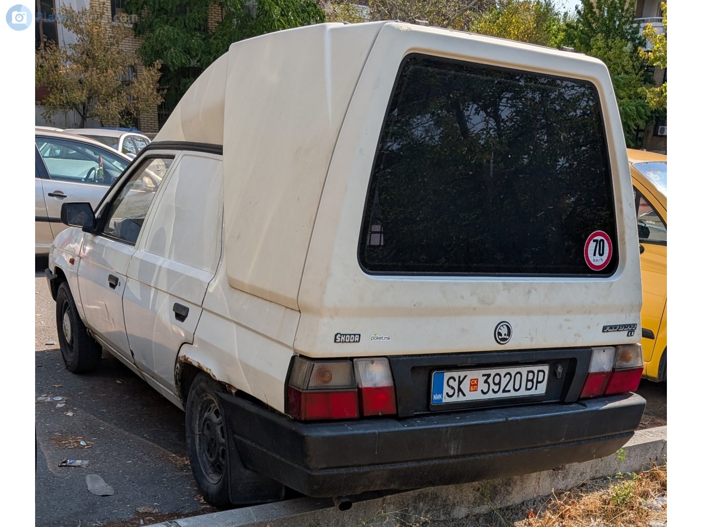 SK 3920 BP, Skoda Forman 1st gen Vanplus (786), 1993–1995