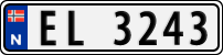 License plate of Norway, Trailers, motorcycles, special vehicles