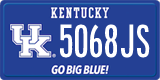 Kentucky, Specialty plates (1234AB)