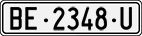 License plate of Switzerland, Dealer (with 