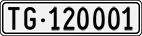 License plate of Switzerland, Cars
