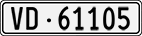 License plate of Switzerland, Cars