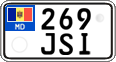 License plate of Moldova, Motorcycles (2015)