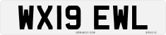 License plate of the United Kingdom, 2001 year system