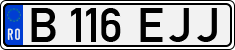 License plate of Romania, Regular plates