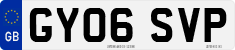 License plate of the United Kingdom, 2001 year system