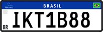 License plate of Brazil, Private owners (Mercosul)
