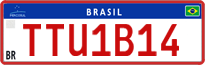 License plate of Brazil, Commercial vehicles (Mercosul)