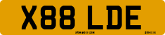 License plate of the United Kingdom, 1983 year system