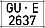 License plates of Spain, 1971 year series