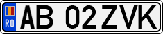 License plate of Romania, Regular plates