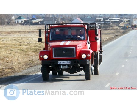 е315ан122, GAZ 3308