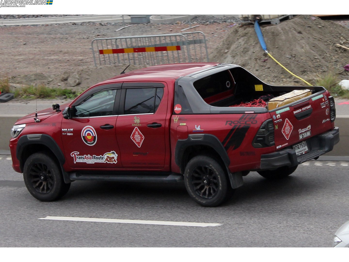 9กฉ 7536, Toyota Hilux 8th gen (AN120/AN130), 2015–