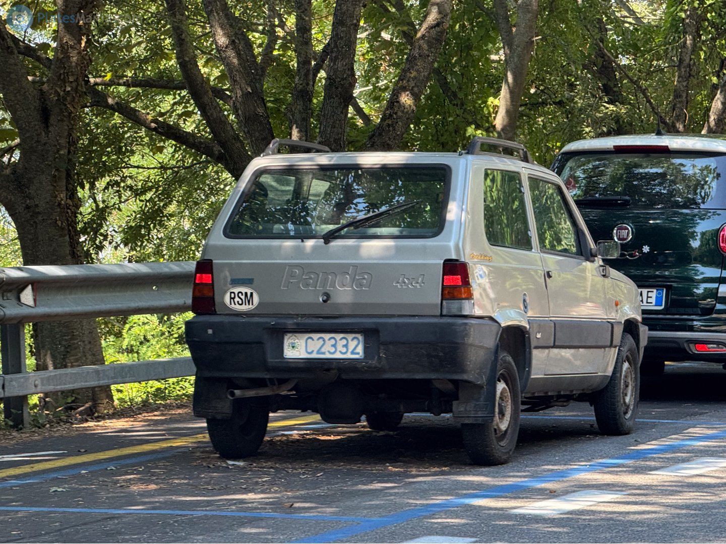 C2332, FIAT Panda 1st gen (141A/153A), facelift, 1986–2003