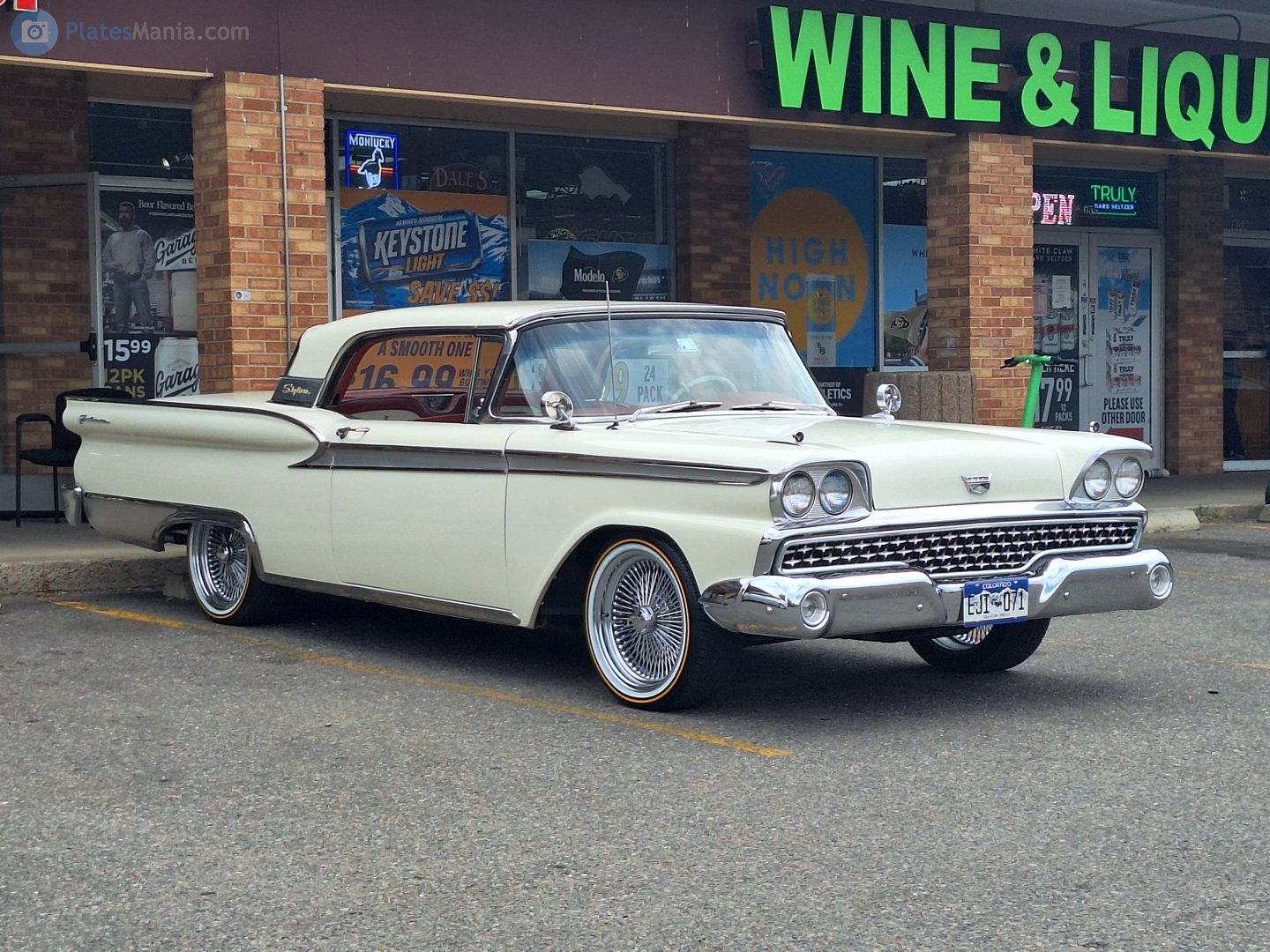 EJI-O71, Ford Galaxie 1st gen 1959 2-door Retractable Hardtop (51A), 1958–1959