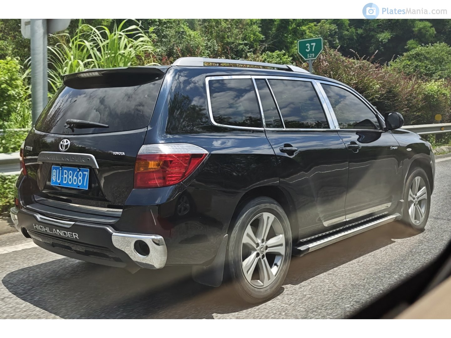 粤U·B8687, Toyota Highlander 2nd gen (XU40), 2007–2010