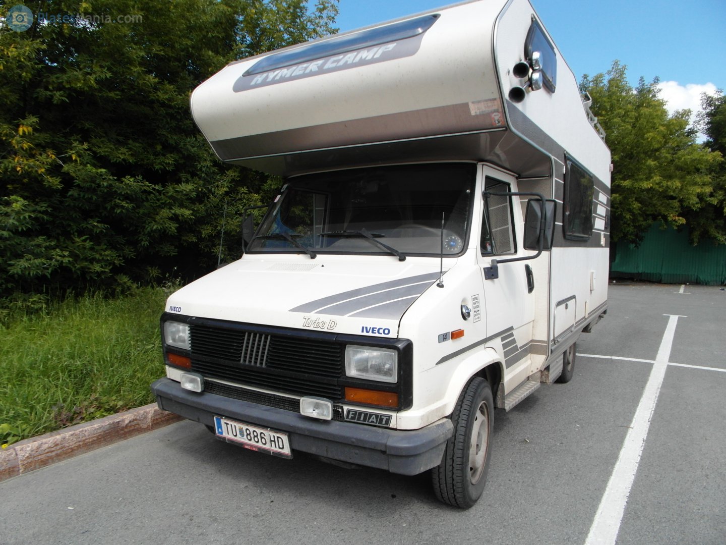 TU 886 HD, Hymer Camp 