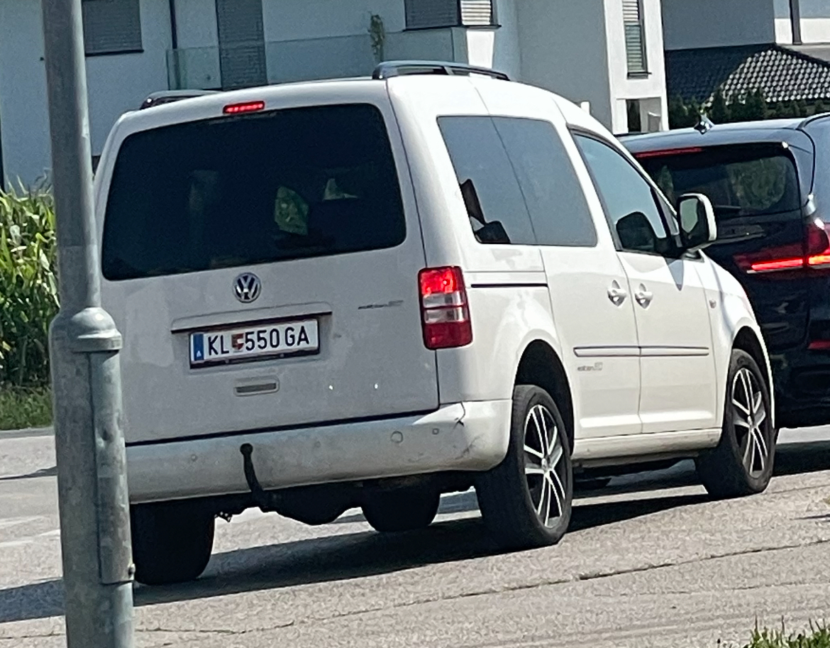 KL 550 GA, Volkswagen Caddy 3rd gen (2K), 1st facelift, 2010–2015