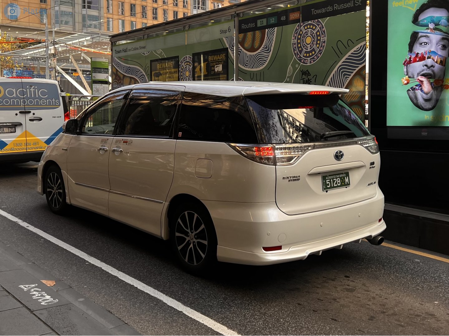5128-M, Toyota Estima 3rd gen (R20/R50), 1st facelift, 2008–2016