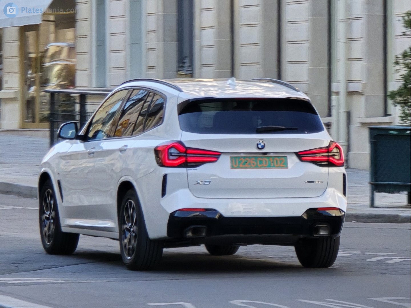 U 226 CD 102, BMW X3 3rd gen (G01), facelift, 2021–2024