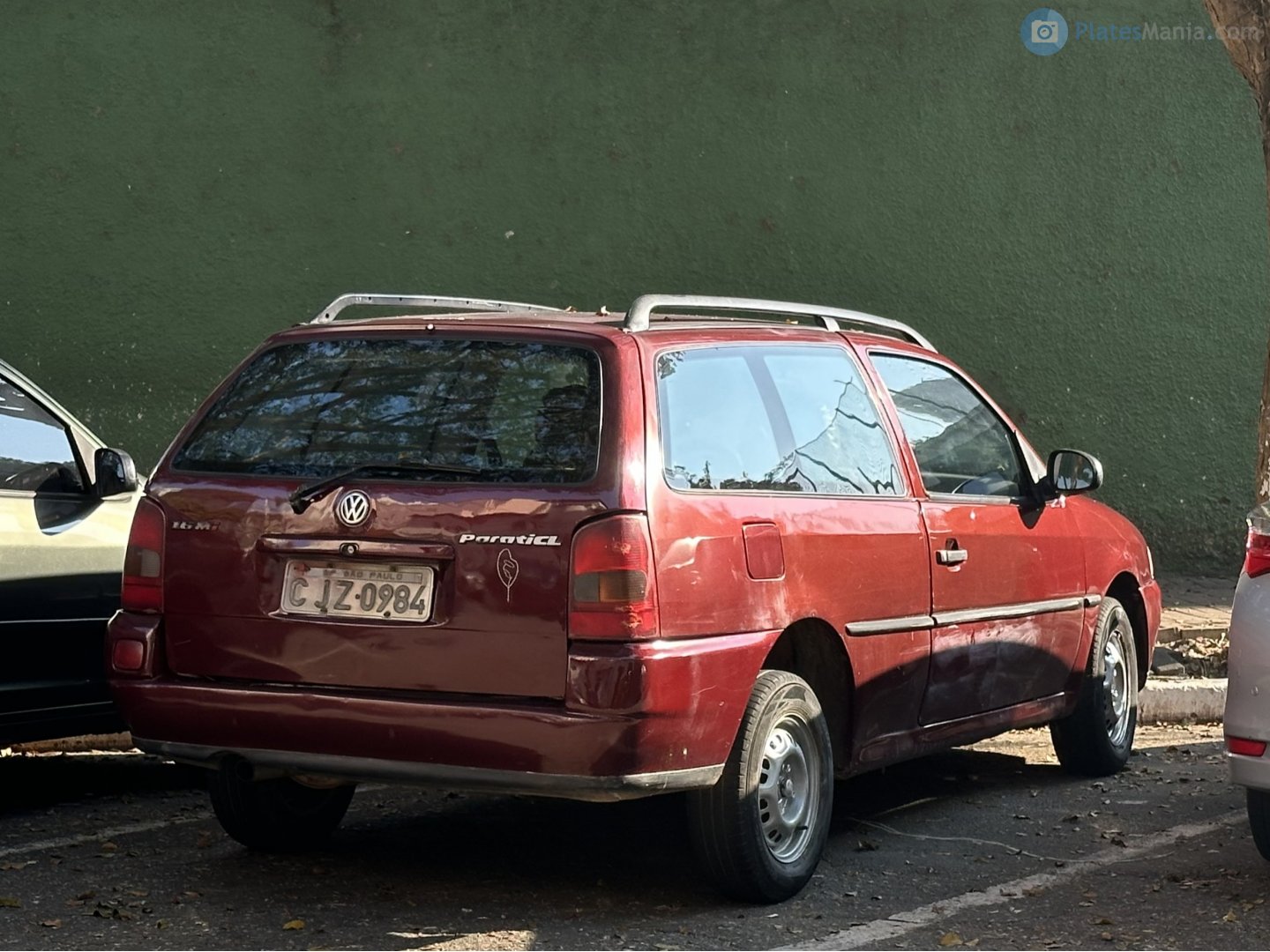 CJZ-0984, Volkswagen Parati 2nd gen 3-door Wagon (G2; 37/5X/5W), 1995–1997