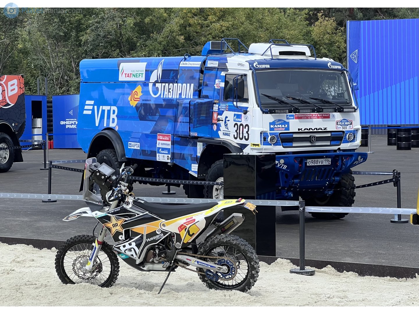 о 988 ув 196, KamAZ 4350 43509 (KAMAZ-master), 2016–2020