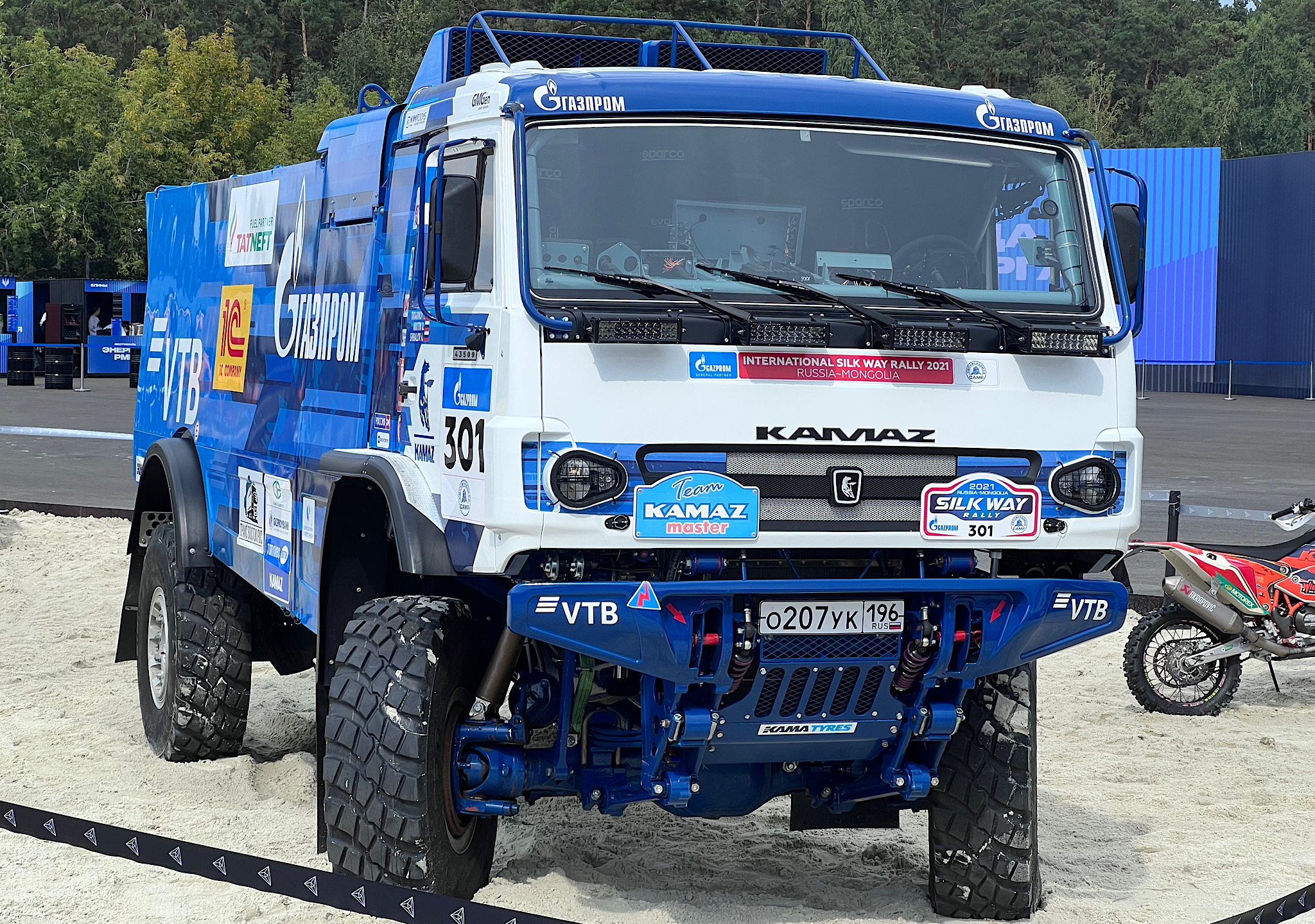 о 207 ук 196, KamAZ 4350 43509 (KAMAZ-master), 2016–2020