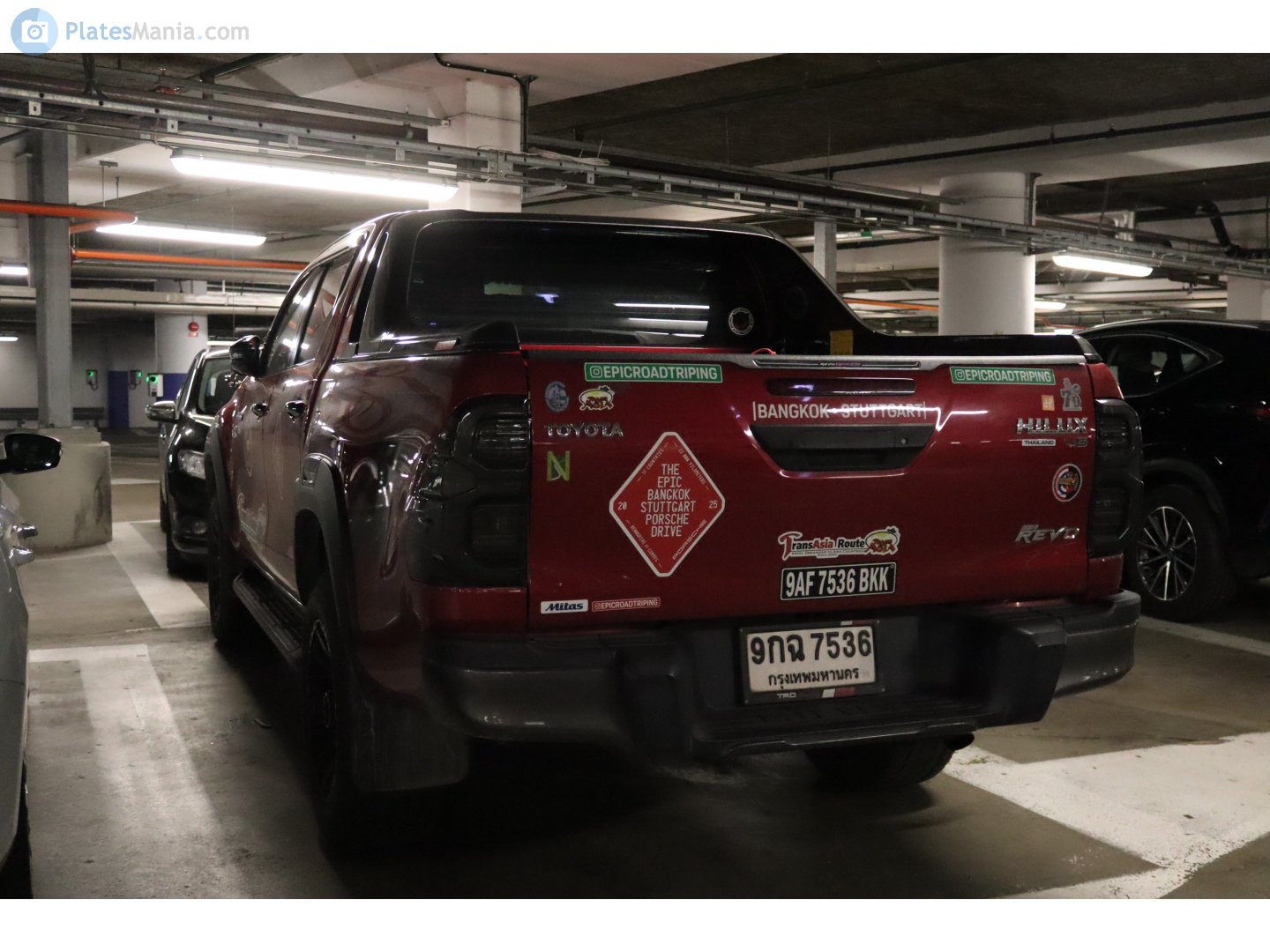 9กฉ 7536, Toyota Hilux 8th gen (AN120/AN130), 2015–