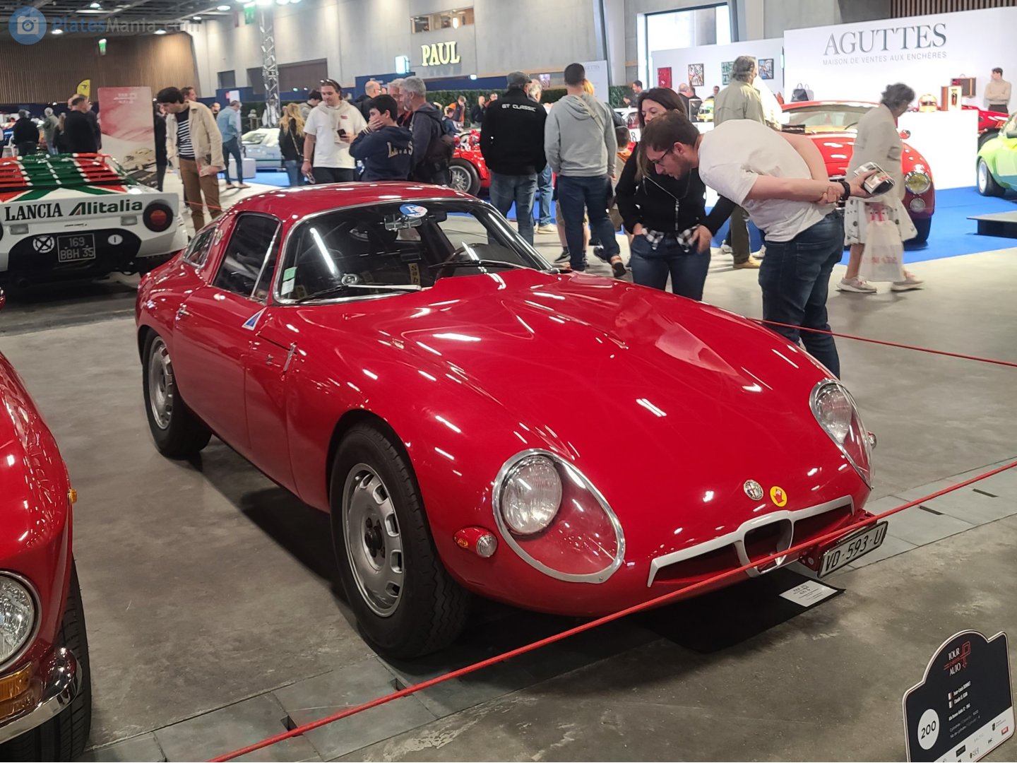 VD 593 U, Alfa Romeo TZ Giulia TZ (105), 1963–1967