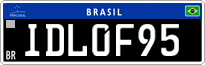 License plate of Brazil, Oldtimers (Mercosul)