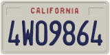California, Commercial (1A23456)
