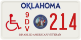 Oklahoma, Disabled Veteran