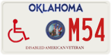 Oklahoma, Disabled Veteran