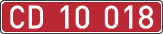 License plates of Spain, Diplomatic