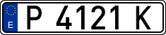 License plates of Spain, 1971 year series