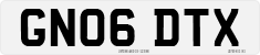 License plate of the United Kingdom, 2001 year system