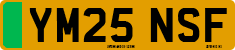 License plate of the United Kingdom, 2001 year system